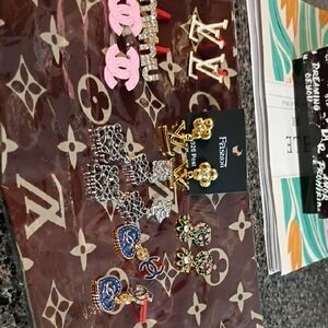 Chic Designer-Inspired Earring Set Bundle